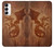 W3086 Red Dragon Tattoo Hard Case and Leather Flip Case For Samsung Galaxy A14 5G