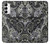 W3251 Batik Flower Pattern Hard Case and Leather Flip Case For Samsung Galaxy A14 5G