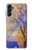 W3339 Claude Monet Antibes Seen from the Salis Gardens Hard Case and Leather Flip Case For Samsung Galaxy A14 5G