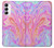 W3444 Digital Art Colorful Liquid Hard Case and Leather Flip Case For Samsung Galaxy A14 5G