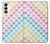 W3499 Colorful Heart Pattern Hard Case and Leather Flip Case For Samsung Galaxy A14 5G