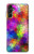 W3677 Colorful Brick Mosaics Hard Case and Leather Flip Case For Samsung Galaxy A14 5G