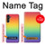 W3698 LGBT Gradient Pride Flag Hard Case and Leather Flip Case For Samsung Galaxy A14 5G