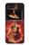 W0415 Fire Guitar Burn Hard Case and Leather Flip Case For Motorola Moto Razr 2022