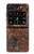 W2714 Rust Steel Texture Graphic Printed Hard Case and Leather Flip Case For Motorola Moto Razr 2022