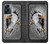 W0855 Eagle Metal Hard Case and Leather Flip Case For OnePlus Nord N300