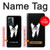 W1591 Anonymous Man in Black Suit Hard Case and Leather Flip Case For OnePlus Nord N300