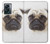 W1852 Pug Dog Hard Case and Leather Flip Case For OnePlus Nord N300