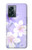 W2361 Purple White Flowers Hard Case and Leather Flip Case For OnePlus Nord N300