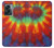 W2985 Colorful Tie Dye Texture Hard Case and Leather Flip Case For OnePlus Nord N300