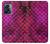 W3051 Pink Mermaid Fish Scale Hard Case and Leather Flip Case For OnePlus Nord N300