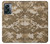 W3294 Army Desert Tan Coyote Camo Camouflage Hard Case and Leather Flip Case For OnePlus Nord N300