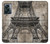 W3416 Eiffel Tower Blueprint Hard Case and Leather Flip Case For OnePlus Nord N300