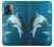 W3878 Dolphin Hard Case and Leather Flip Case For OnePlus Nord N300