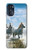 W0250 White Horse Hard Case and Leather Flip Case For Motorola Moto G 5G (2023)