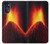 W0745 Volcano Lava Hard Case and Leather Flip Case For Motorola Moto G 5G (2023)