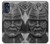 W1827 Japan Samurai Helmet Hard Case and Leather Flip Case For Motorola Moto G 5G (2023)