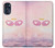 W2514 Cute Angel Wings Hard Case and Leather Flip Case For Motorola Moto G 5G (2023)