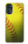 W3031 Yellow Softball Ball Hard Case and Leather Flip Case For Motorola Moto G 5G (2023)