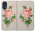 W3079 Vintage Pink Rose Hard Case and Leather Flip Case For Motorola Moto G 5G (2023)