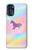 W3203 Rainbow Unicorn Hard Case and Leather Flip Case For Motorola Moto G 5G (2023)