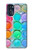 W3235 Watercolor Mixing Hard Case and Leather Flip Case For Motorola Moto G 5G (2023)