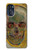 W3359 Vincent Van Gogh Skull Hard Case and Leather Flip Case For Motorola Moto G 5G (2023)