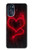 W3682 Devil Heart Hard Case and Leather Flip Case For Motorola Moto G 5G (2023)