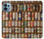 W0983 Beer Cans Collection Hard Case and Leather Flip Case For Motorola Edge+ (2023), X40, X40 Pro, Edge 40 Pro