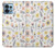 W2354 Pastel Flowers Pattern Hard Case and Leather Flip Case For Motorola Edge+ (2023), X40, X40 Pro, Edge 40 Pro