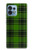 W2373 Tartan Green Pattern Hard Case and Leather Flip Case For Motorola Edge+ (2023), X40, X40 Pro, Edge 40 Pro