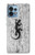 W2446 Gecko Wood Graphic Printed Hard Case and Leather Flip Case For Motorola Edge+ (2023), X40, X40 Pro, Edge 40 Pro