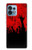 W2458 Zombie Hands Hard Case and Leather Flip Case For Motorola Edge+ (2023), X40, X40 Pro, Edge 40 Pro