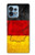 W2935 Germany Flag Map Hard Case and Leather Flip Case For Motorola Edge+ (2023), X40, X40 Pro, Edge 40 Pro