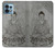 W3873 Buddha Line Art Hard Case and Leather Flip Case For Motorola Edge+ (2023), X40, X40 Pro, Edge 40 Pro