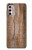 W0599 Wood Graphic Printed Hard Case and Leather Flip Case For Motorola Moto G Stylus 4G (2022)