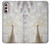 W1980 White Peacock Hard Case and Leather Flip Case For Motorola Moto G Stylus 4G (2022)