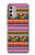 W2292 Aztec Tribal Pattern Hard Case and Leather Flip Case For Motorola Moto G Stylus 4G (2022)