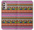 W2292 Aztec Tribal Pattern Hard Case and Leather Flip Case For Motorola Moto G Stylus 4G (2022)