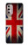 W2894 Vintage British Flag Hard Case and Leather Flip Case For Motorola Moto G Stylus 4G (2022)