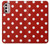 W2951 Red Polka Dots Hard Case and Leather Flip Case For Motorola Moto G Stylus 4G (2022)