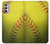 W3031 Yellow Softball Ball Hard Case and Leather Flip Case For Motorola Moto G Stylus 4G (2022)