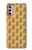 W3258 Pineapple Pattern Hard Case and Leather Flip Case For Motorola Moto G Stylus 4G (2022)