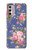 W3265 Vintage Flower Pattern Hard Case and Leather Flip Case For Motorola Moto G Stylus 4G (2022)