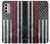 W3687 Firefighter Thin Red Line American Flag Hard Case and Leather Flip Case For Motorola Moto G Stylus 4G (2022)