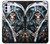 W0295 Grim Reaper Hard Case and Leather Flip Case For Motorola Moto G42