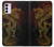 W0354 Chinese Dragon Hard Case and Leather Flip Case For Motorola Moto G42