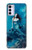 W0899 Mermaid Hard Case and Leather Flip Case For Motorola Moto G42