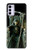 W1024 Grim Reaper Skeleton King Hard Case and Leather Flip Case For Motorola Moto G42