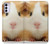 W1619 Cute Guinea Pig Hard Case and Leather Flip Case For Motorola Moto G42